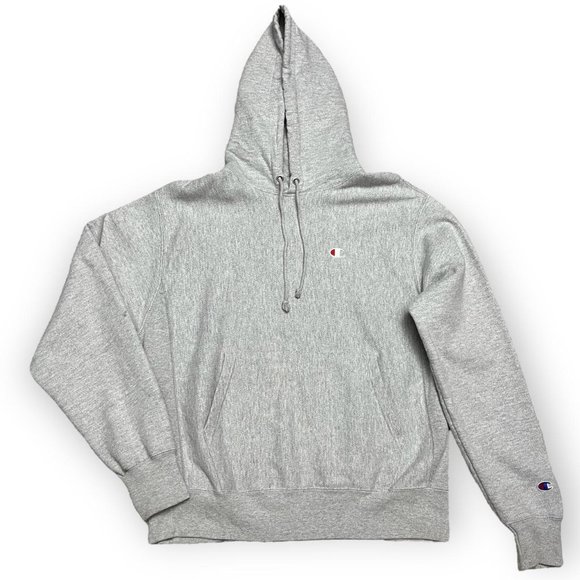 Champion Other - Champion Vintage Reverse Weave Grey Hoodie Sweatshirt - Mens Medium